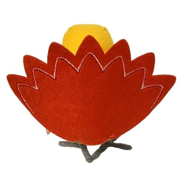 New Featherly Friends Turkey Bird COCO Thanksgiving Autumn Fall Decor 2023 Scarf - Picture 4 of 16